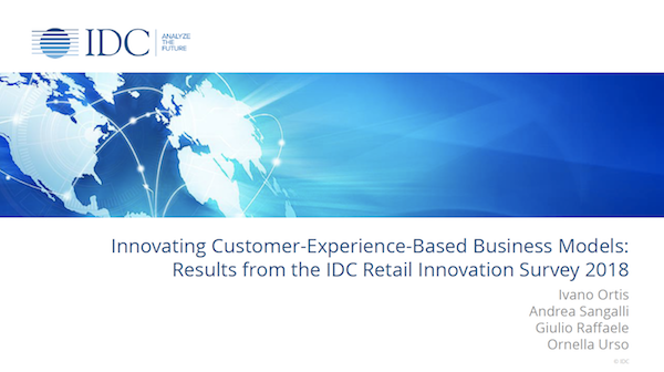 2018 IDC Retail Innovation Survey