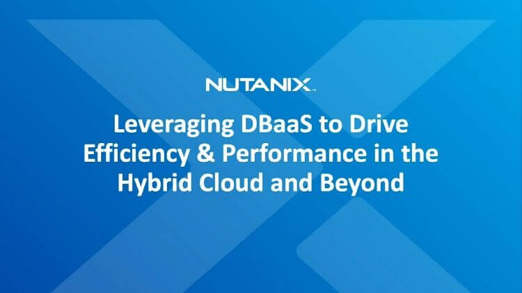 Leveraging DBaaS to Drive Efficiency in the Hybrid Cloud