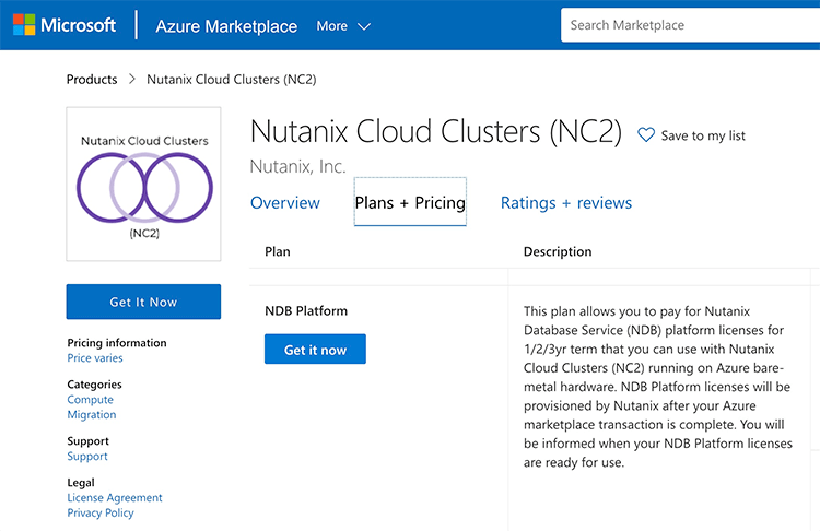 Nutanix Cloud Clusters