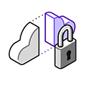 cloud security icon