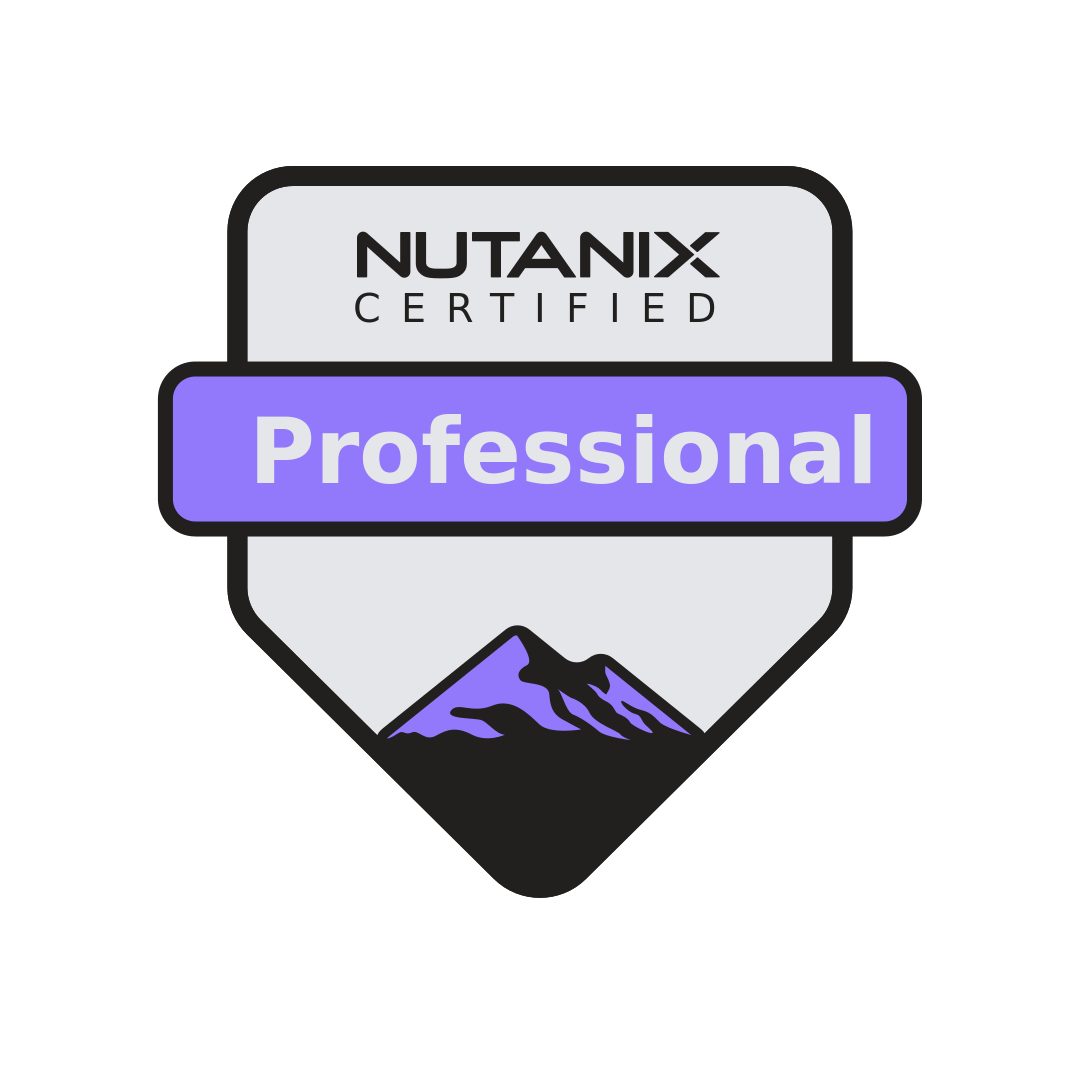 Nutanix Certified Professional Badge