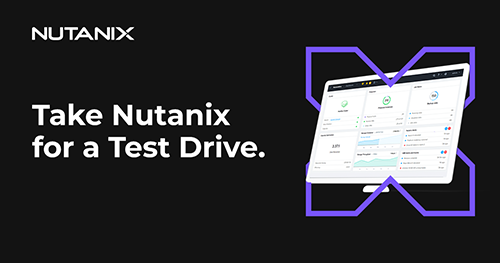 Take Nutanix for a Test Drive