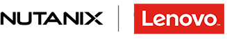 Nutanix and Lenovo logos