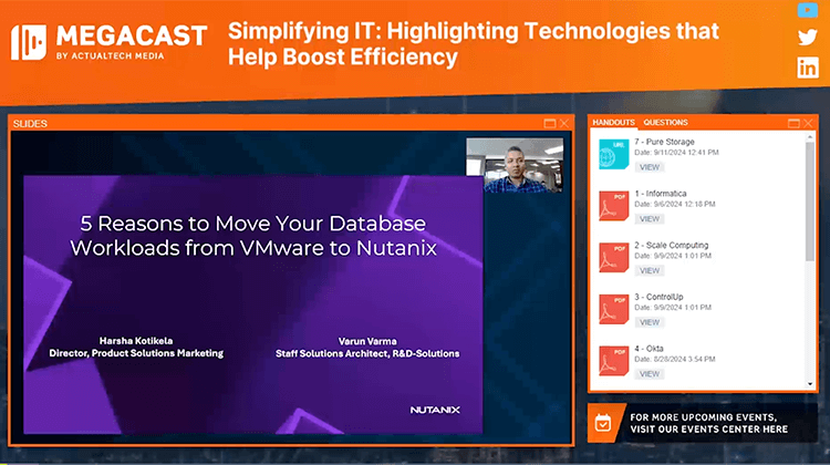 5 Reasons to Move Your Database Workloads from VMware to Nutanix