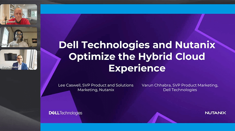 Dell and Nutanix Optimize the Hybrid Cloud Experience